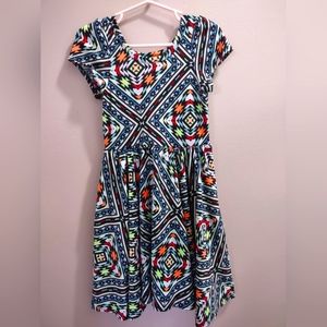 Lularoe Dot Dot Smile Dress